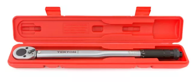 1/2 inch Click Torque Wrench 10-150-Feet/Pound TEKTON