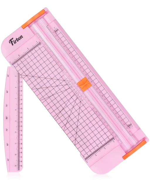 A4 Paper Cutter 12 Inch Titanium Straight Paper Trimmer with Side Rule...