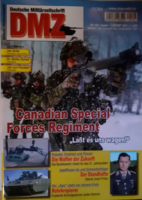 DMZ Deutsche Militärzeitschrift  145 Januar-Februar 2022 Canadian Special Forces