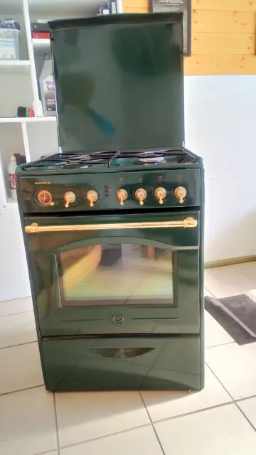 Cuisinière mixte Rosières RCM797RUV C. vert rustique