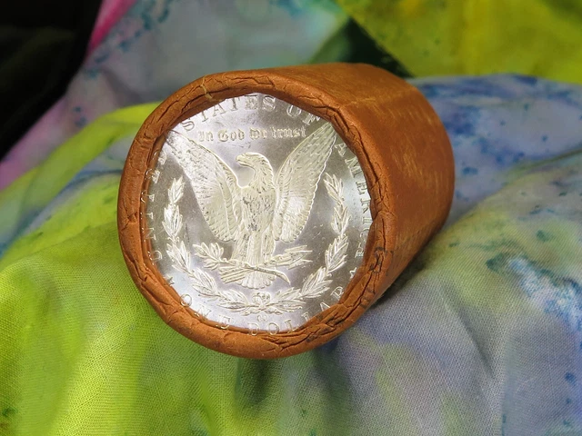 Roll Of 20 Silver Morgan Dollars Pl Cc End / Cc End #L @Top727