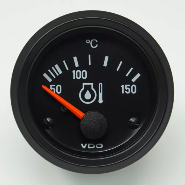 VDO Cockpit International Öltemperaturanzeige Oel Temperatur Instrument 52mm