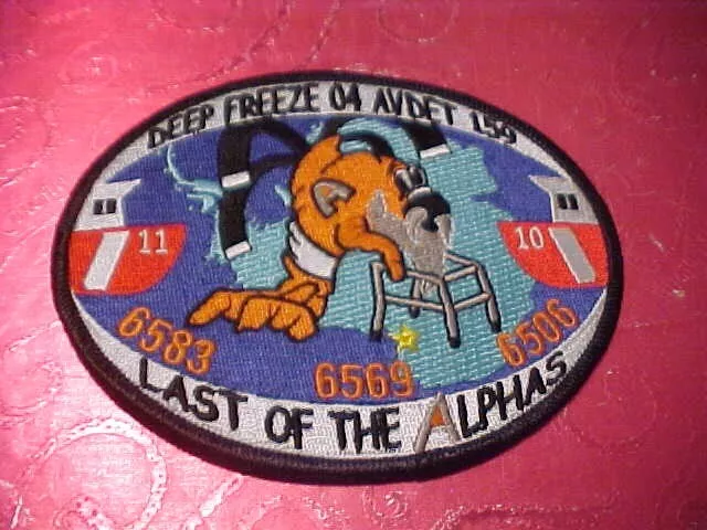 Us Coast Guard Deep Freeze 04 Avdet 159 Patch Unused 4 1/2 X 3 1/4 Inch