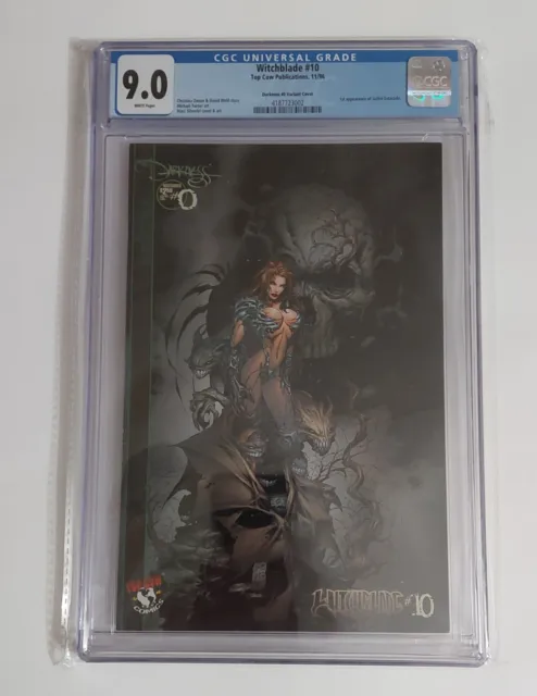 Witchblade #10 1st Appearance The Darkness Jackie Estacado Variant CGC 9.0