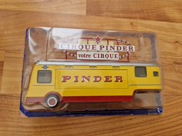 Ixo altaya 1/64 Jean Pinder Cirque Saviem JL20 Camion Remorque Cab