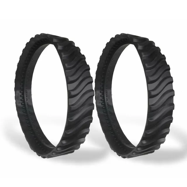 2 Pcs Track Tyres Wheel Kit For Zodiac MX8 MX6 Baracuda R0526100 Cleaning Tool