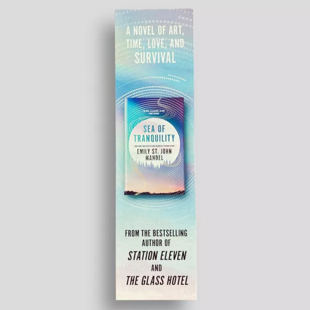 Sea Of Tranquility Collectible Promotional Bookmark -not the book