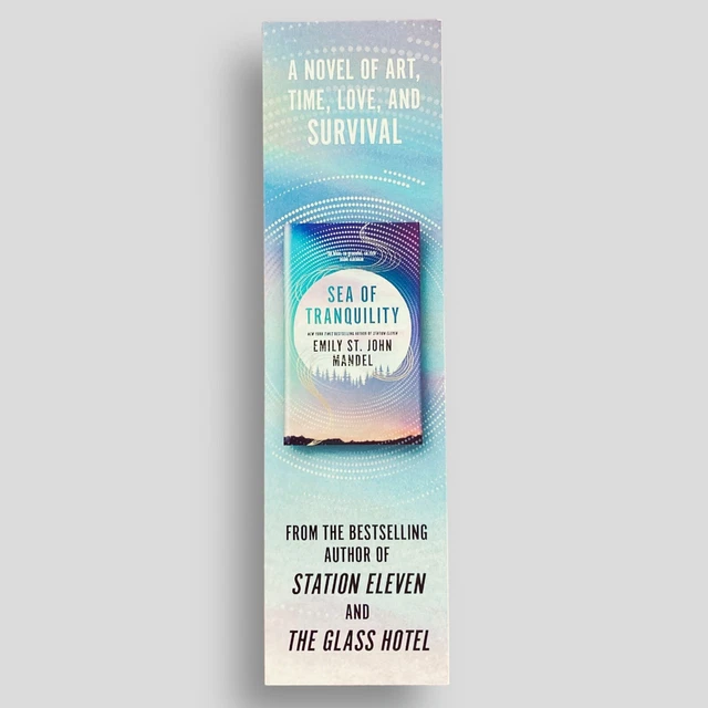 Sea Of Tranquility Collectible Promotional Bookmark -not the book
