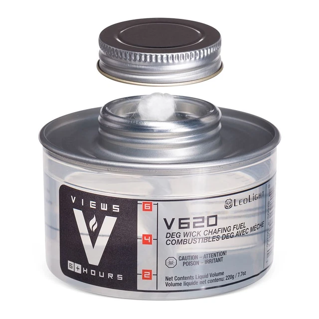 Leolight V620 6 Hour Views Chafing Fuel - 24 / CS