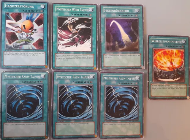 Konami Yu-Gi-Oh! TCG Schnellzauberkarten im guten Zustand zum Aussuchen Common