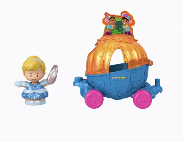 Fisher Price Little People Disney Parade Float Cinderella Brand New with Tag