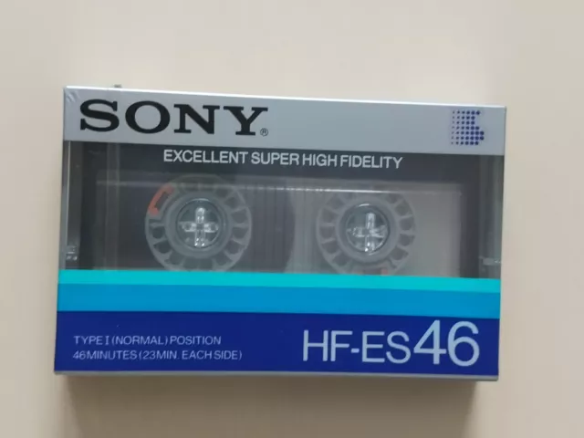 SONY HF-ES 46 CASSETTE TAPE new SEALED JAPAN MARKET