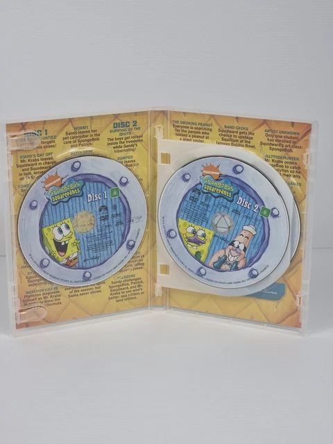 SPONGEBOB SQUAREPANTS THE Complete Season 2 DVD PAL Region 4 £15.43 ...