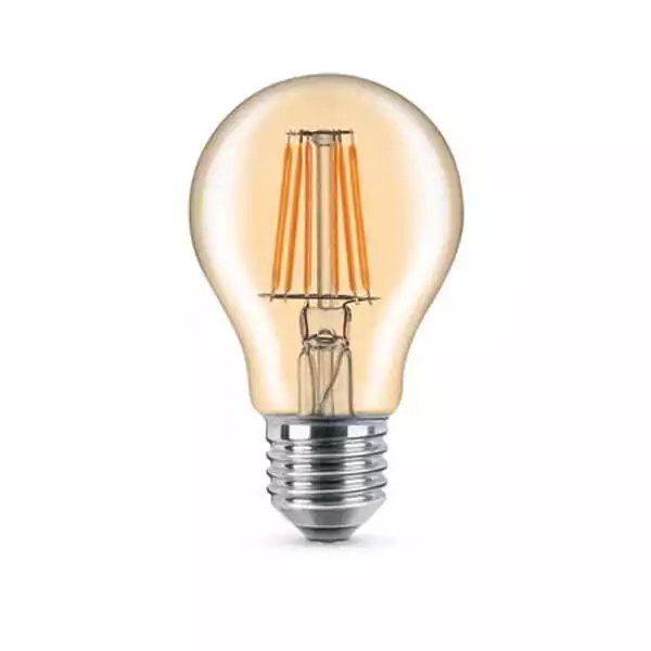 Lampadina LED Filament Gold Vintage Bulb 7W Equivalente a 57W E27