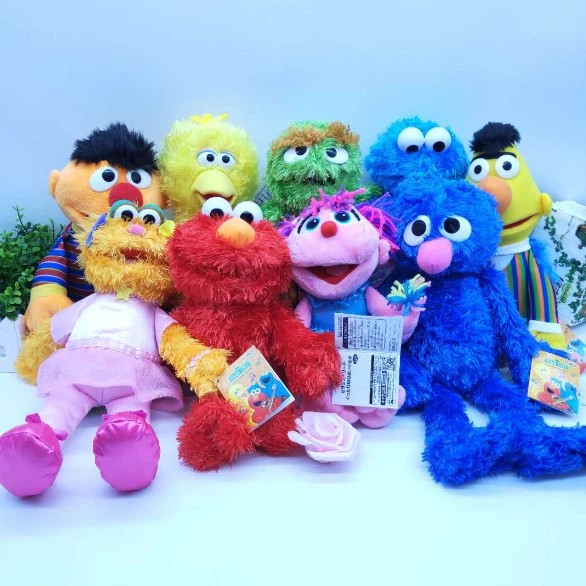 Sesame Street Kid Child Baby Toddler Plush Dolls Soft Bear Stuffed Playset Toy