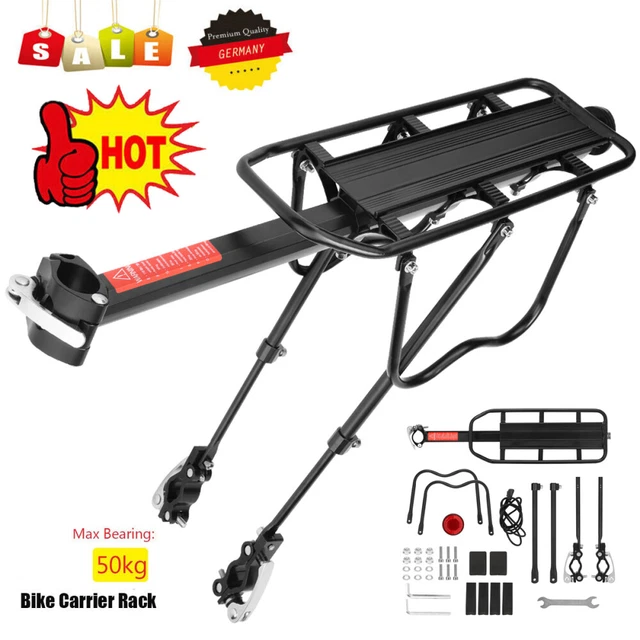 AOIHO Mountainbike Gepäckträger Alu - Universal Für 24-29 Zoll MTB