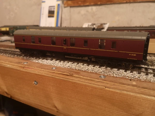 Internation Maroon HORNBY OO GAUGE Mk1 Full Brake BR Maroon £11.87 - PicClick UK
