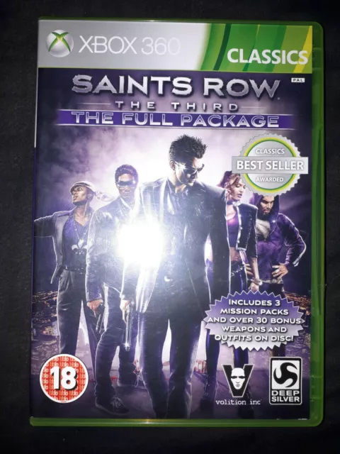 Xbox 360 : Saints Row: The Third- The Full Package VideoGames 752919555057