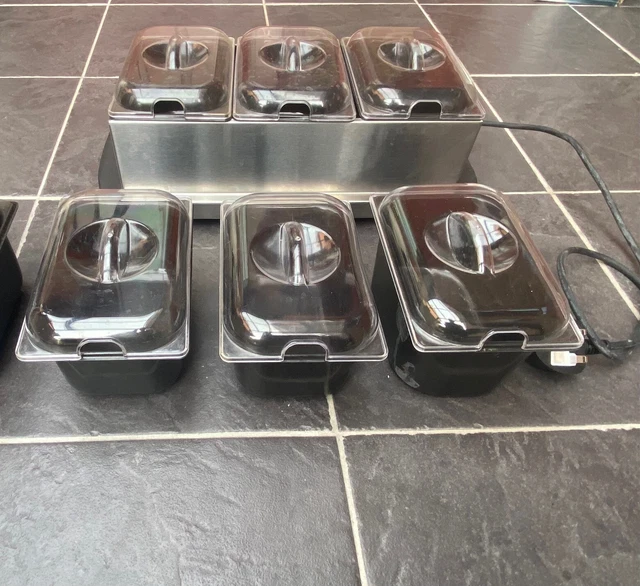 PROLECTRIX FOOD WARMER Buffet Server with 6 pans £34.95 PicClick UK