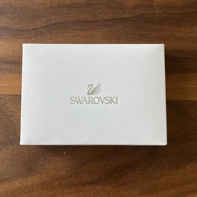 Swarovski Heart Lock With Key Crystal Silver Tone Stainless Steel 5247179 New