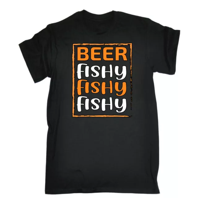 Fishng Beer Fishy Fishy Fishy - Mens Funny Novelty T-Shirt T Shirt Tee Tshirts