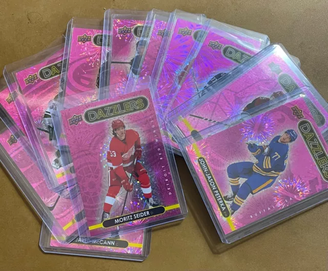 2021-22 PINK DAZZLERS Upper Deck Ser 1, 2, extended (Pick Your Cards) NHL HOCKEY