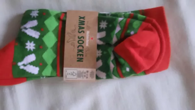 Heineken XMAS SOCKEN 42-46 Neu Unbenutzt