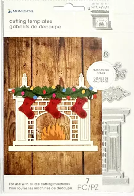 Momenta Cut & Emboss Mix & Match Dies ~Christmas Stockings Code 39804