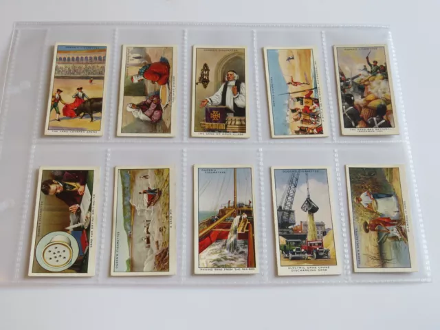 Ogden "  The Story Of Sand  (Full Set Of 50 In Sleeves)   1935