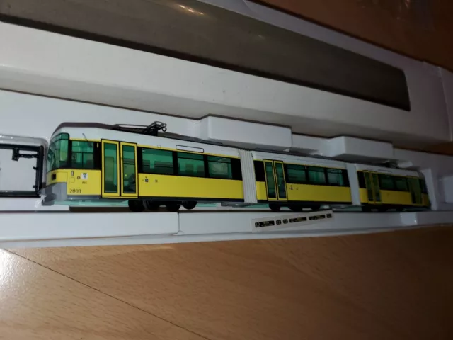 Zweirichter Straßenbahn GT6N BVG Berlin adtrans Hödl 1:87 H0