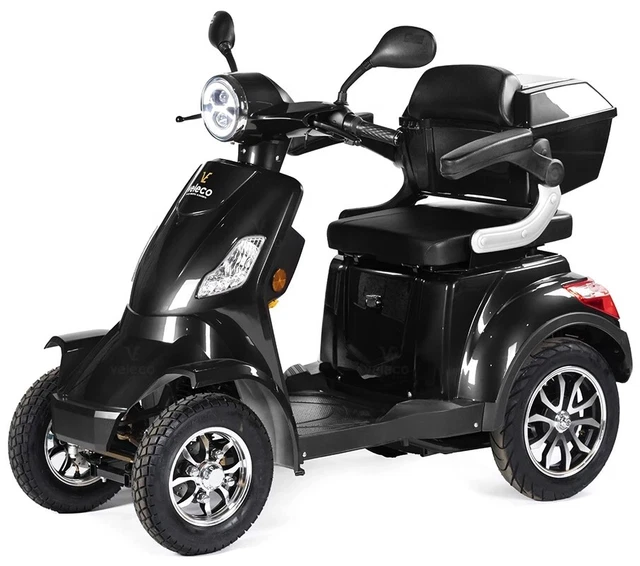 Scooter électrque 4 roues Mobylette Senor Handcapé Adulte 1000W