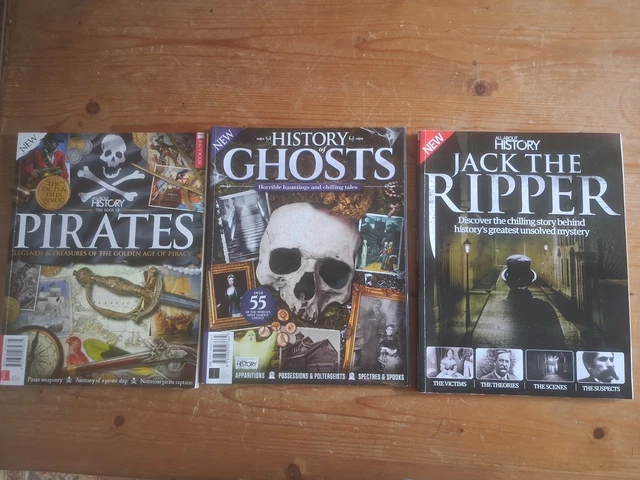 Jack Th Rapper 3 X PIRATES Ghosts Jack the Ripper History Magazines A4 + £6.52 ...