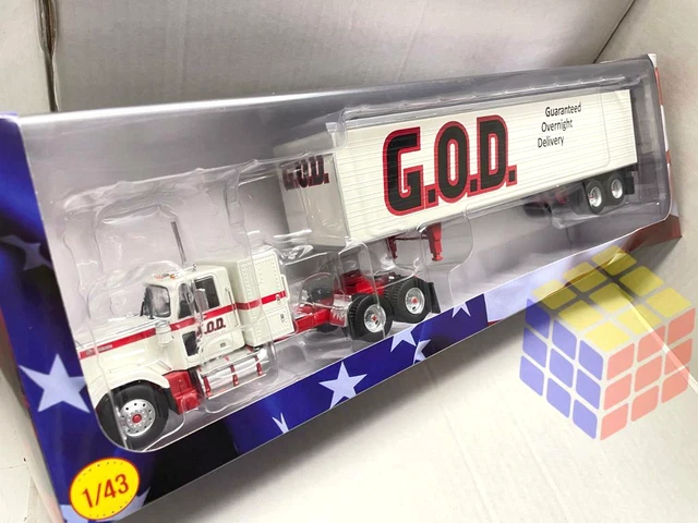 1979 CHEVROLET BISON Trailer G.O.D. (Escala 1/43) Camión clásico americano. New EUR 54,95 - ES