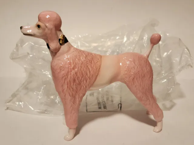 Breyerfest 2009 Pink Poodle Cotton Candy Special Run Dog Only 600 Made #711089