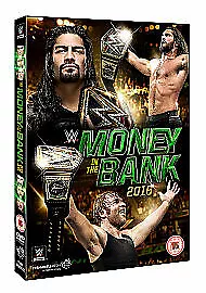WWE: Money in the Bank 2016 DVD (2016) Seth Rollins cert 15 Fast and FREE P & P