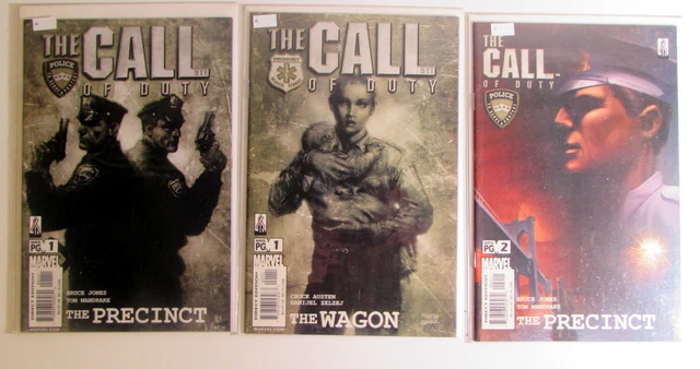 Call of Duty Lot of 3 #Precinct 1,2,Wagon 1 Marvel (2002) 1st Print Comic Books