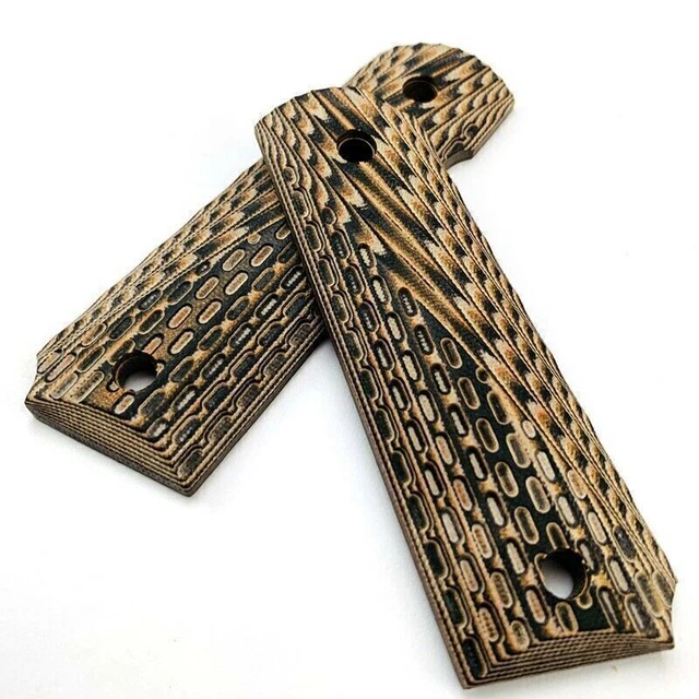 Custom G10 Material Grips Patch For 1911 Models Tactics Pistol Accessories Tools