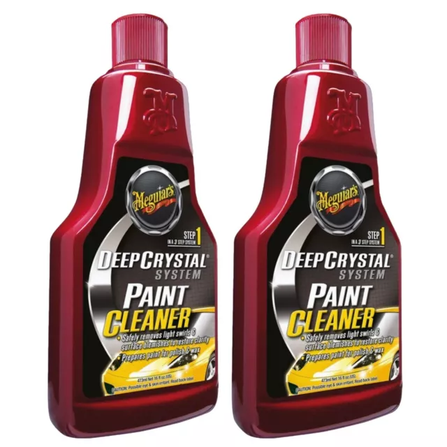 Meguiars Deep Cristal Peinture Cleaner Lack-Reiniger 473ml Voiture