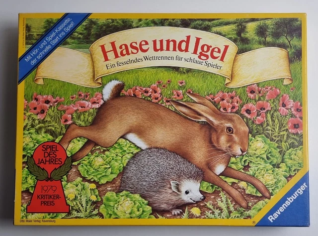 Hase und Igel Spiel Ravensburger Brettspiel Kinderspiel OVP mit Anleitung