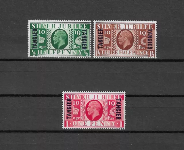 MOROCCO AGENCIES/TANGIER 1935 SG 238/40 MNH Cat £26