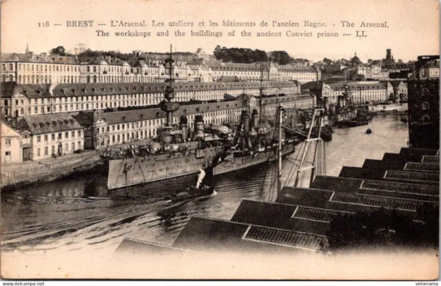 18868 cpa 29 Brest - L'Arsenal - les ateliers ..