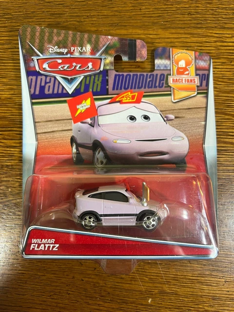 Disney Pixar Cars Race Fans Wilmar Flattz By Mattel New
