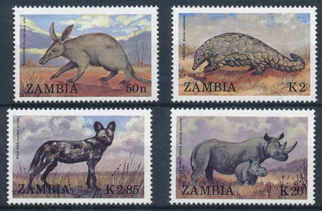 [BIN18530] Zambia 1988 Fauna good set very fine MNH stamps