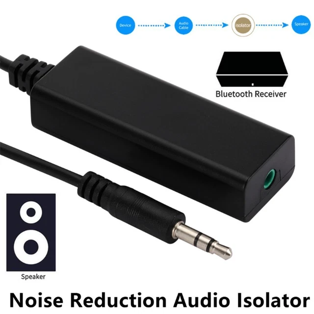 ground loop noise isolator filter for car cigarette 12v Clean Sound Car Audio Ejoyous 2-Pack 12V Audio Power Filter – Reduces Noise  & Ground Loop Interference For Car Stereos, Amps & Speakers