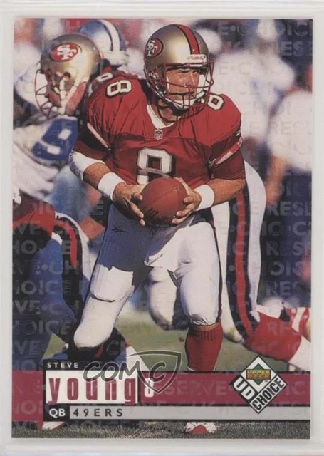 1998 Upper Deck UD Choice Choice Reserve Steve Young #163 HOF