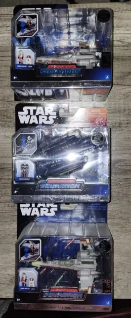 star wars micro galaxy squadron Lot With 3 Chases
