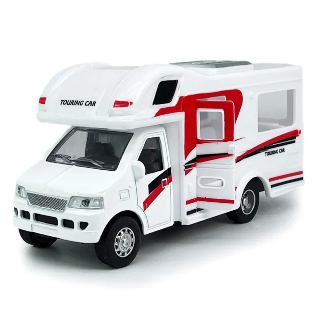 Camper Motorhome RV Model Car Diecast Pull Back Toy Car Toys for Kids Boys Gift