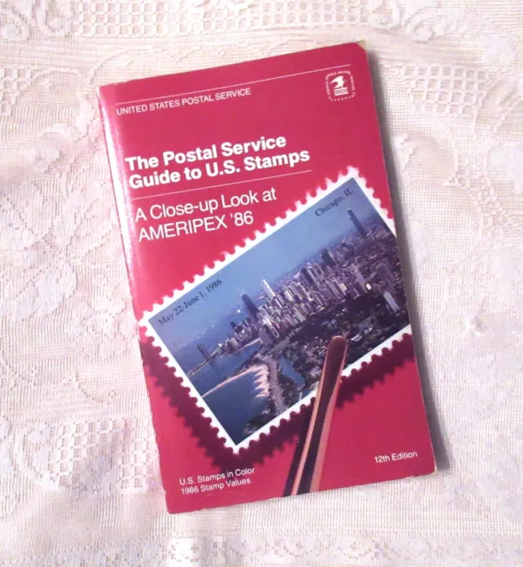 Postal Service Guide To U.S. Stamps 1985 PB Book