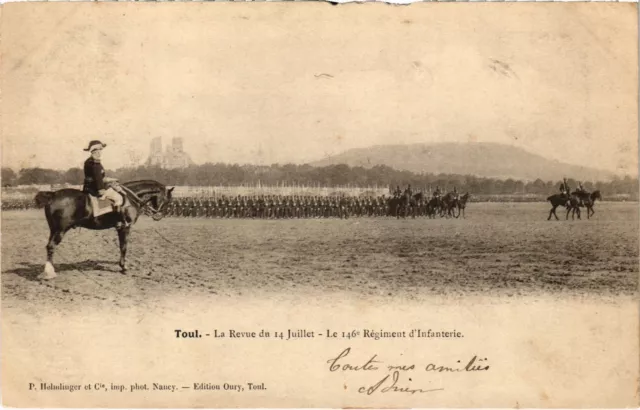 CPA Militaire Toul - La Revue du 14 Juillet (90344)