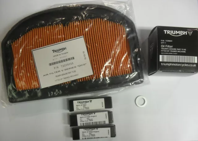 TRIUMPH TIGER EXPLORER SERVICE KIT mit Filtern ORIGINALTEILE SERVICE TEILE